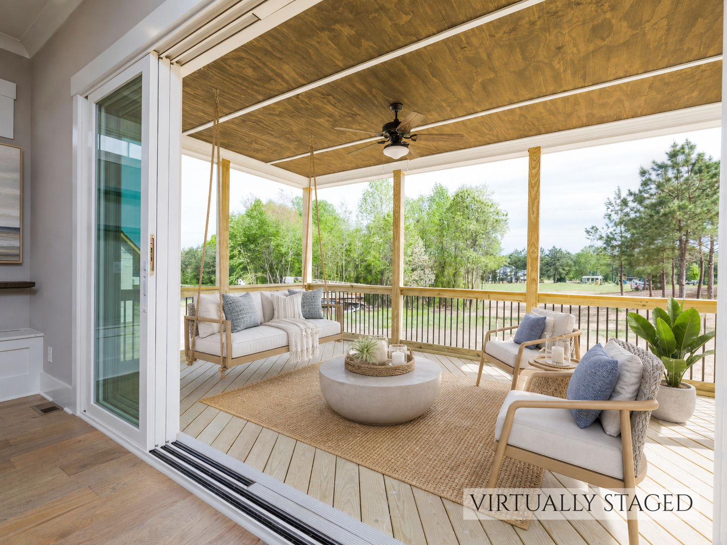 Staged Patio